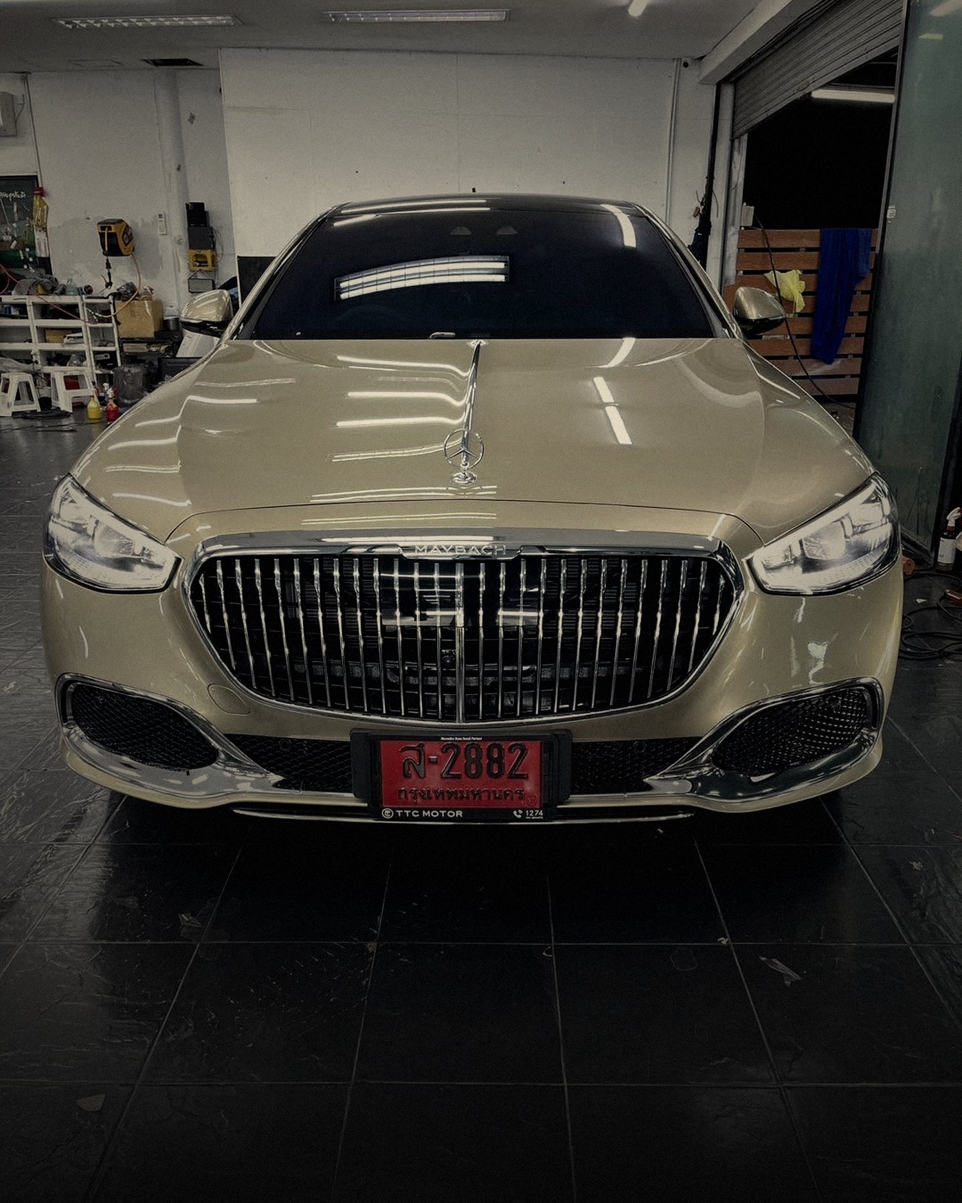 Mercedes-Maybach finished with World WraP paint protection and ceramic coating